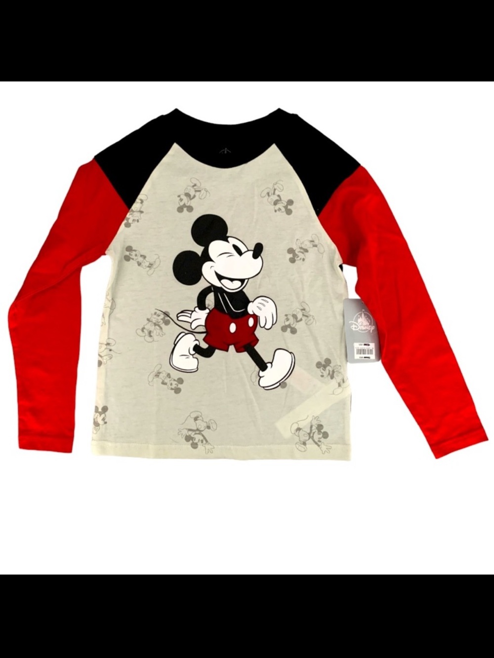 Disney Mickey Mouse Graphic Long Sleeve Shirt